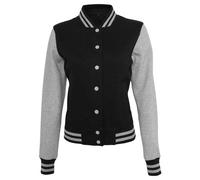 Build Your Brand Sweat College Jacket Black XS Woman