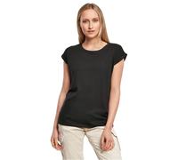 Build Your Brand Women's Extended Shoulder Tee T-Shirt
