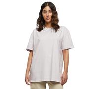 Build your Brand Women's By270-ladies Oversized Acid Wash Tee T-Shirt, Soft Lilac, 4XL