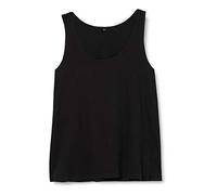 Build Your Brand Women's Tank Top T-Shirt, Black, L