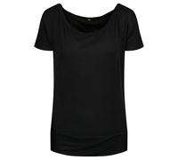 Build Your Brand Women's Viscose Tee T-Shirt - - XL Black