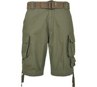 Build Your Brandit Savage Vintage Cargo Shorts with Belt and Pockets