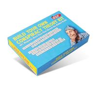 Build Your Own Conspiracy Theory Kit - Funny Fridge Magnet Word Games for Adults (451 Word Tiles)
