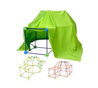 Build Your Own Den Set Kit Play Construction Fort Tent Building Kid DIY Tent Toy