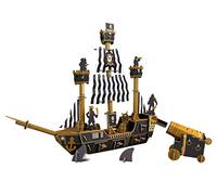 Build Your Own Exploding Pirate Ship - Cardboard Craft Kit - Ages 8+