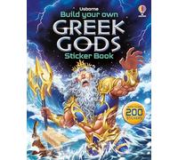 Build Your Own Greek Gods (Build Your Own Sticker Book): An Interactive Sticker Book Featuring Mythological Gods like Zeus, Athena, and Hades