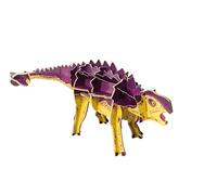 Build Your Own Moving Ankylosaurus - Pull Tab Swishing Tail Action - Cardboard Craft Kit - Ages 8+