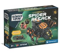 Build Your Own Spider Robot Walking LED Light up STEM Toy