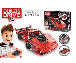 Build Your Own Sports RC Car Model Builder Supercar Driveable R/C - Age 8+