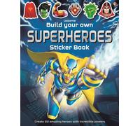 BUILD YOUR OWN SUPERHEROES STICKER BOOK by TUDHOPE, SIMON Paperback Self Help