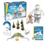 Build Your Own The Snowman™ Christmas Eve Box - Includes Snowman Kit, Activity Book, Door Hanger, Face Mask & Skittle Game - Ages 4+