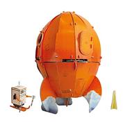 Build Your Own Wallace & Gromit Rocket Cardboard Craft Kit, Ages 10+