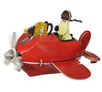 Build Your Own Wallace & Gromit Sidecar Plane - A Close Shave - Cardboard Craft Kit - Ages 10+