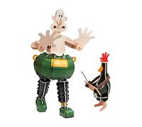 Build Your Own Wallace & Gromit Techno Trousers I Wrong Trousers I Includes Feathers McGraw | 76 Pieces I Fun Gift , & & Families Age 8+ | Eco Friendly Cardboard Slot Together Kit, (BYOMB 014)