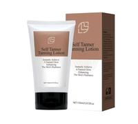 Buildable Gradual Self Tan Lotion for Face and Body, Medium to Dark Natural Glow with Hydrating Formula, Streak-Free Application for Sun-Kissed Skin, Quick-Drying and Lightweight Texture (1pc)