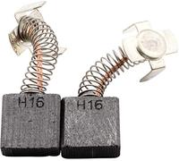 Buildalot Carbon Brushes for HITACHI G 23SC2 Grinder - 7x17x17mm - 2.8x6.7x6.7'' - with Automatic Stop