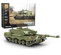 Buildarmy British Challenger 2 Main Battle Tank Brick Model Building Block 1350pc