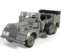 Buildarmy WW2 German Horch 901 off-road Car Brick Building Block 234pcs