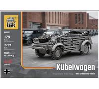 Buildarmy WW2 German Kubelwagen Car Model Brick Building Block 178pcs