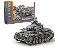 Buildarmy WW2 German Panzer III Ausf.J Tank Brick Model Building Block 755pcs