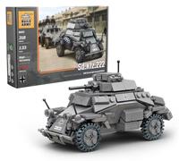 Buildarmy WW2 Sd.Kfz.222 Armoured Vehicle Brick Model Building Block 318pcs