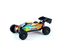 BuildCubes 1/12 RC Off-Road Car, 2.4G 4WD RC Car Mini Crawler RC Climbing Vehicle, 60KM/H Typhoon Shell Brushless Off-Road Vehicle Climbing Car with Adjustable Pull Rod, Gifts -RTR