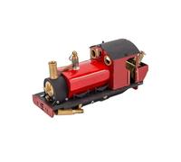 BuildCubes 1/50 HO Steam Engine Kit, Live Steam Locomotive Model with Oscillating Steam Engine Model Kit without Track, Scientific Educational Kit Gift