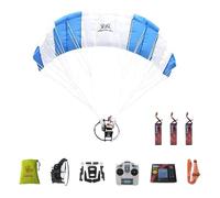 BuildCubes RC Paraglider, 2.4G Aerobatic Mini Paraglider Model, High Speed Aerobatic Paraglider, 128 cm Wingspan Height Aerobatics Paraglider, Gift - RTF