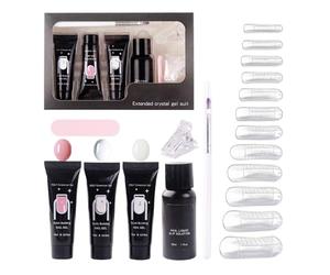 Builder Fiber Gel - Poly Strength Blend, LED Harden System, Resilient Extension Modeling Paste | Smooth Adhesive Forming Beauty Compound For Sculpting Layering Forms Sealing Decor Fixing Stretch Glaze