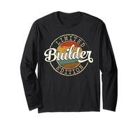Builder Limited Edition Vintage Stamp Contractor Long Sleeve T-Shirt