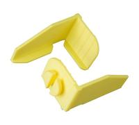 Builder Line Corner Guides with Ridged Seating and Left, 2 Yellow