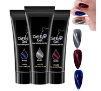 builder nail gel - 3 Colors Glitter Strengthening Enhancement | Nail Enhancement Gel | Manicure Polish Art Design For Women Girls Salon