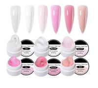 Builder Nail Gel 6 Colors Non-Sticky Top Coat