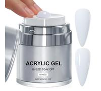 Builder Nail Gel - Manicure Strength Support, Smooth Viscosity Molding, 30g Net Volume Pot Can, Polymer Accessory Case Hardener | for Professional Salons and Beginner Home Extension Design
