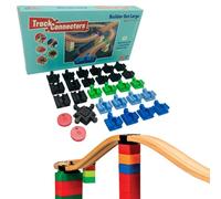 Builder Set Large | 29 Brio Duplo Connectors | Compatible with all brands