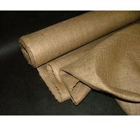 Builders Hessian 1.37m or 1.83m Wide 190gsm 6oz ~ Natural Jute Frost Protection Building Plant Masonry Craft (137cm x 100cm)