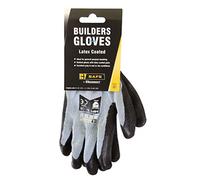 BUILDERS LATEX GLOVE BLACK EXTRA LARGE