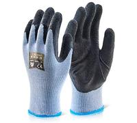 BUILDERS LATEX GLOVE BLACK LARGE