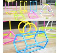 Building Assemble Kit Intelligent Improvement Geometry Learning Tool Math Teaching Construction Math Puzzle Mat