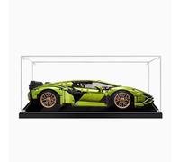Building Block Acrylic Showcase Display Box, Dustproof Display Case for Lego 42115 Technology Lamborghini Sián FKP 37 (Display Case Only Included, No Lego Kit)(2mm)
