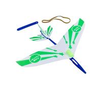 Building Block Airplane - Glider Toy Figure, Educational Collectible with Durable Interlocking Pieces for Boys Girls Children Creative Play STEM Learning Fun Home School Gift Hobby Construction Model