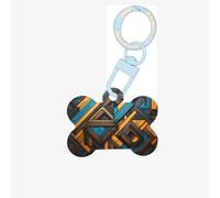 Building Block Combination Dog Tags for Pets,Bone-Shaped Acrylic Pet ID Tags,Perfect for Small to Large Dogs and Cats,Cute & Functional