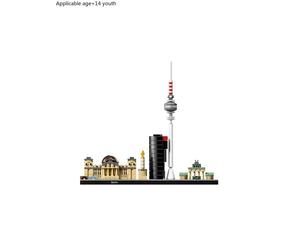 Building Block Toy ARCHITECTURE: Berlin (21027) Building Blocks New Sealed Gift