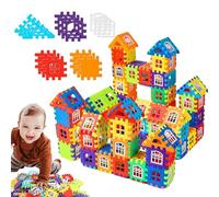 Building Blocks - 10cm Interlocking Sensory Set, Colorful STEM Builder, Creative Logic Piece, Educational Learning Toy | Children Interlockings Block Kit For Brain Development