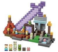 Building Blocks 251 PCS, Building Bricks Build 3D Dark Sword Castle World