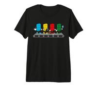 Building Blocks Assembly Line Funny Master Builder Boys Kids Premium T-Shirt