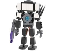 Building Blocks Figures Toy Toilet Titan Cameraman Speakerman Clock TV Man Game Upgraded Action Mutant Model Funny Ideas Collectible Birthday Gift Skibidi Buildable Brick Adults Kids Fans Boys B