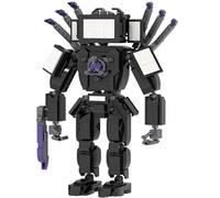 Building Blocks Figures Toy Toilet Titan Cameraman Speakerman Clock TV Man Game Upgraded Action Mutant Model Funny Ideas Collectible Birthday Gift Skibidi Buildable Brick Adults Kids Fans Boys C