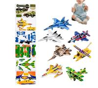 Building Blocks,Interactive STEM Building Board Game - 3D Animal Jigsaw Puzzle,for Children Teens Home Kindergarten Christmas New Year School Birthday