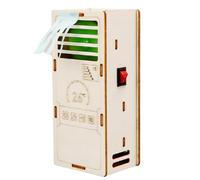 Building Blocks Kids - Wooden Innovative STEM Learning Kit, Smooth Edges, Colorful Design for Children | Small Air Conditioner Model Blocks Toy for Child, Family Building Activity, Toddler, Teenager